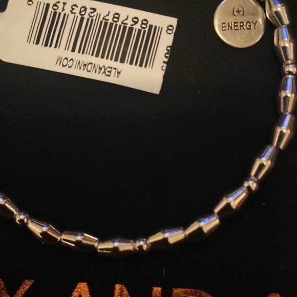Alex and Ani silver secret santa beaded bracelet - Picture 4 of 4